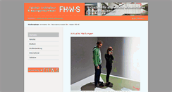 Desktop Screenshot of fab.fhws.de