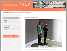 Tablet Screenshot of fab.fhws.de